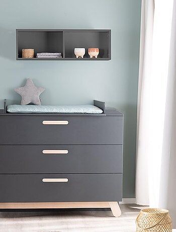 Étagère murale 2 niches en bois pour la chambre d'enfant 'Roba'