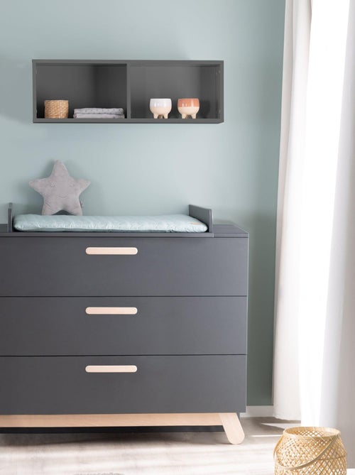 Étagère murale 2 niches en bois pour la chambre d'enfant 'Roba' - Kiabi