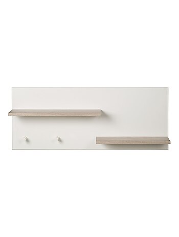 Étagère murale 2 tablettes et 2 patères 'Felicia' - ROBA