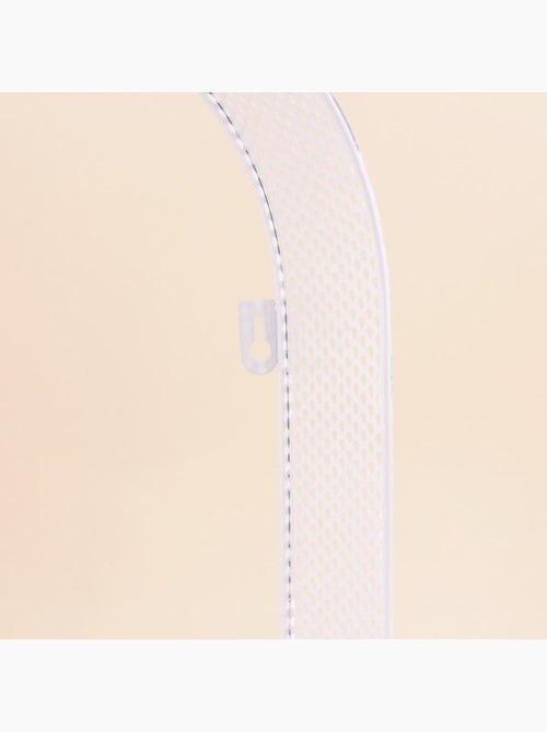 Etagère murale arche en métal blanc 32x25cm - Kiabi