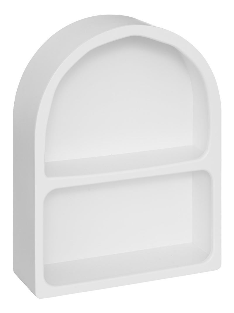 Etagère murale blanche Blanc - Kiabi