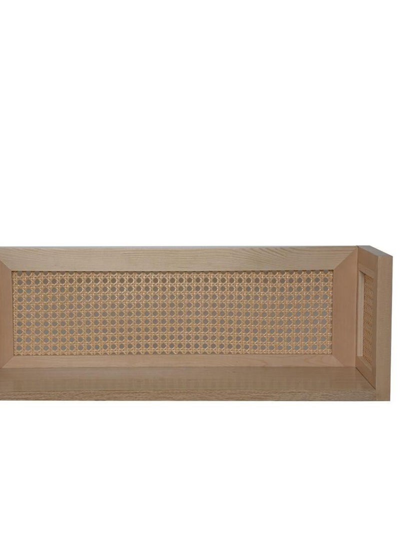 Etagère murale cannage PALMA Beige - Kiabi
