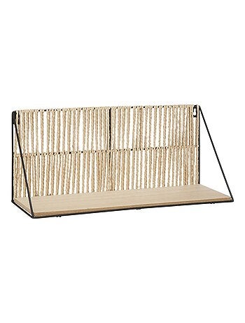 Étagère murale corde et métal Cosy
