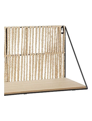 Étagère murale corde et métal Cosy