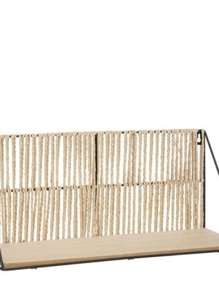 Étagère murale corde et métal Cosy