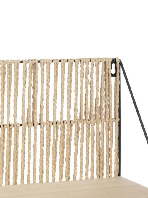 Étagère murale corde et métal Cosy - Kiabi Étagère murale corde et métal Cosy - Kiabi