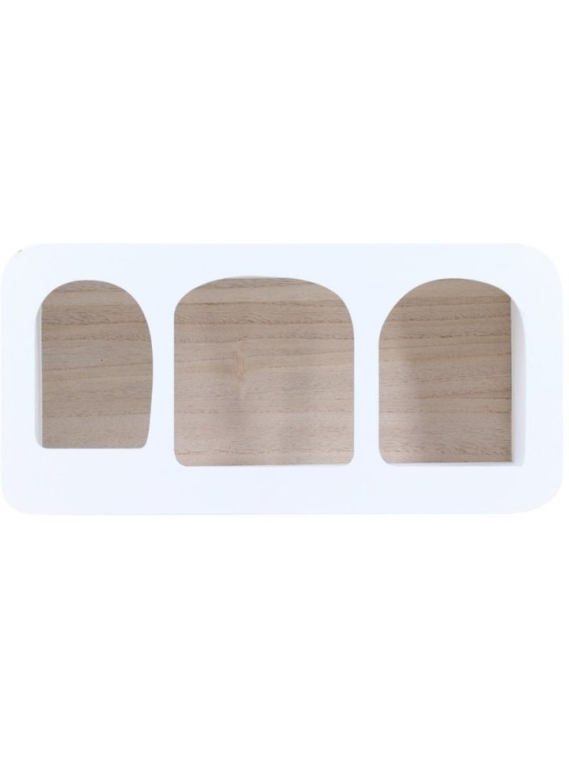 Etagère murale déco 40cm Blanc - Kiabi