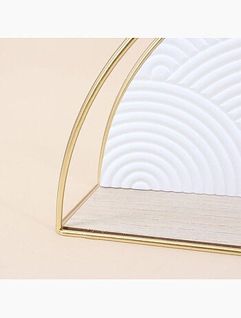 Etagere murale demi cercle 41cm
