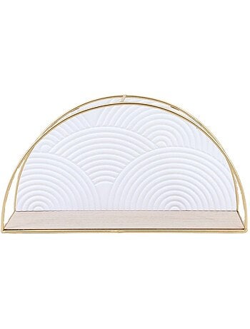Etagere murale demi cercle 41cm