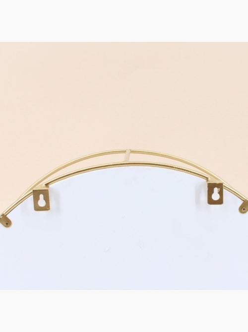 Etagere murale demi cercle 41cm - Kiabi
