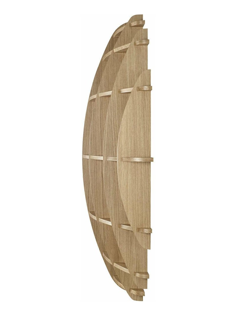 Etagère murale Demi lune Deva - AKITEN RETAIL Marron - Kiabi