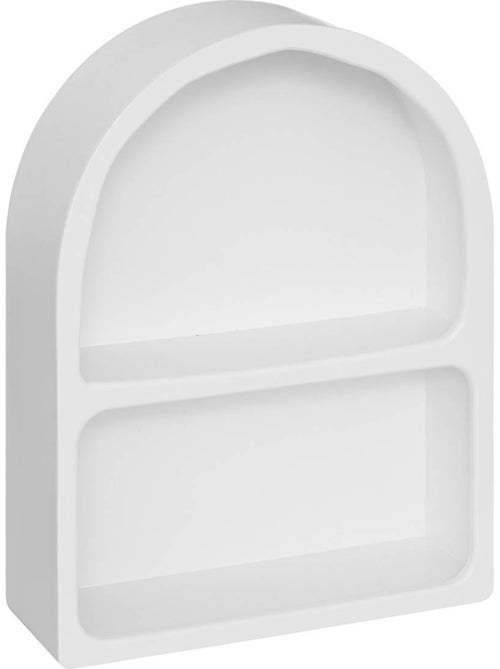 Étagère murale design arche 2 niveaux RIVI - Kiabi