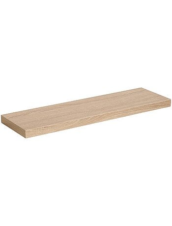 Etagère murale effet bois à fixation invisible fixy
