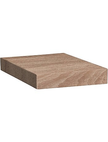 Etagère murale effet bois à fixation invisible FIXY