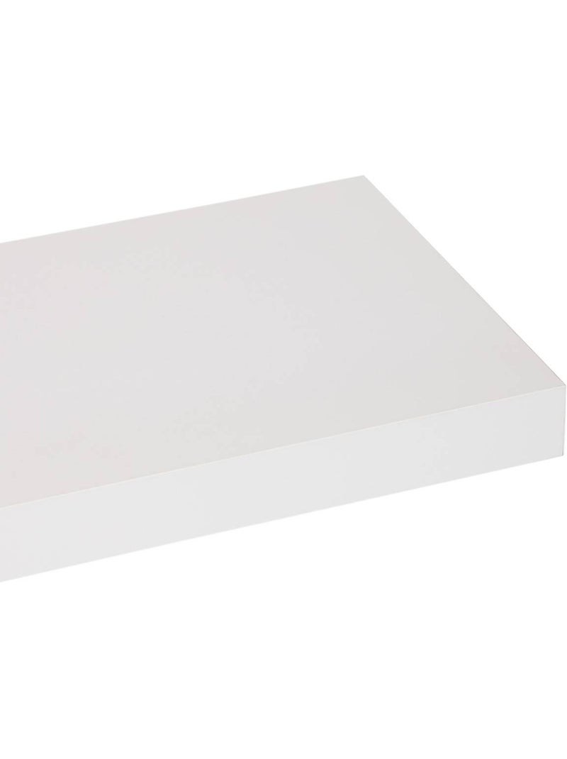 Etagère murale effet bois à fixation invisible FIXY Blanc - Kiabi