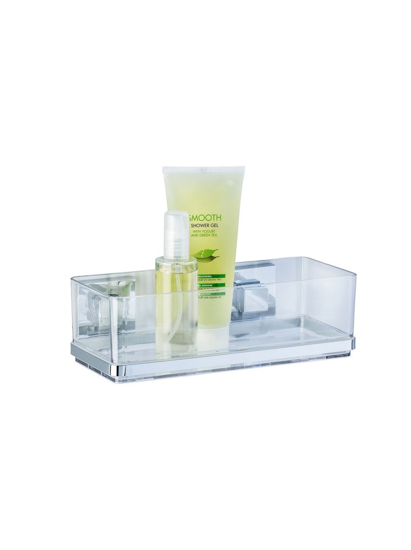 Etagère murale en acier inox Quadro Transparent - Kiabi