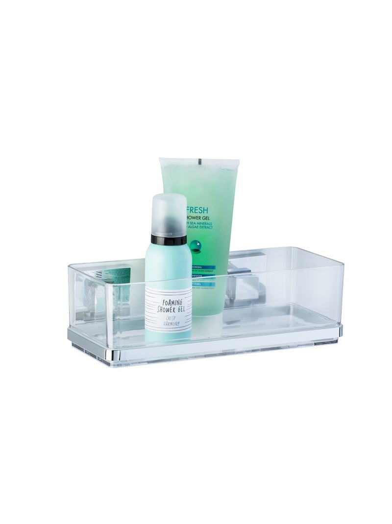 Etagère murale en acier inox Quadro Transparent - Kiabi