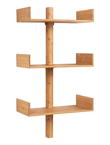 Étagère murale en bambou naturel 50 x 102 cm - House Nordic