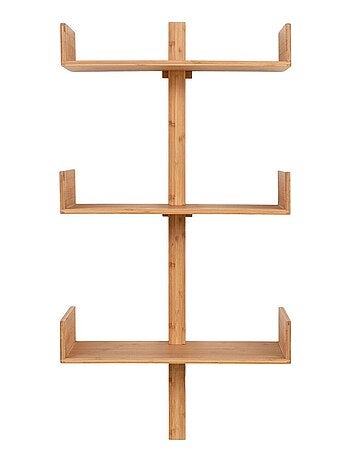 Étagère murale en bambou naturel 50 x 102 cm - House Nordic