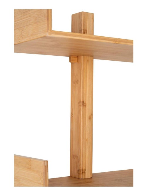 Étagère murale en bambou naturel 50 x 102 cm - House Nordic - Kiabi