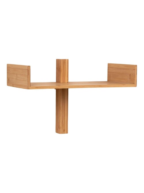 Étagère murale en bambou naturel 50 x 36 cm - House Nordic - Kiabi