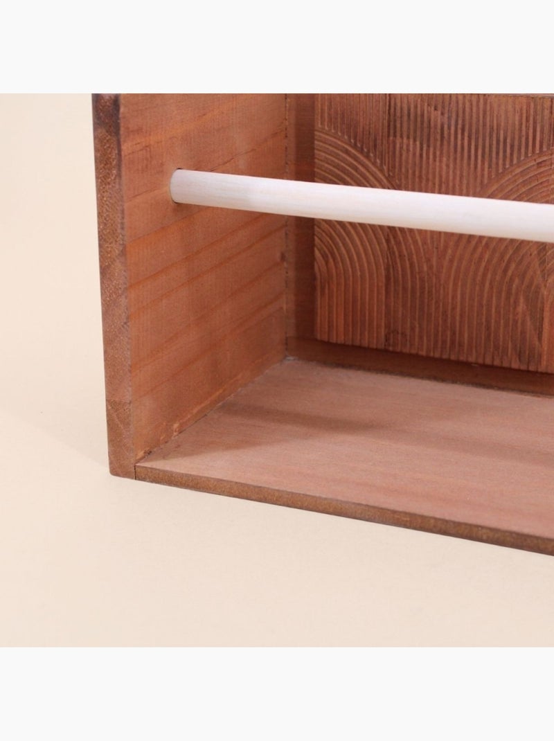 Etagère murale en bois 50cm Beige - Kiabi