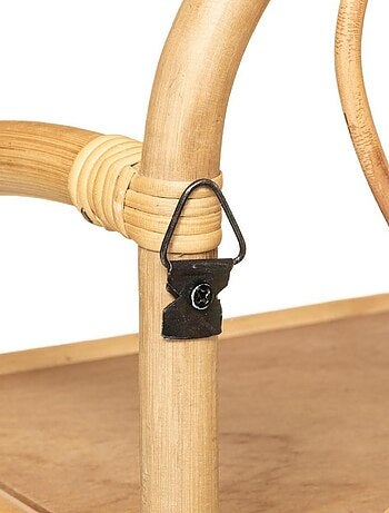 Etagère murale en rotin