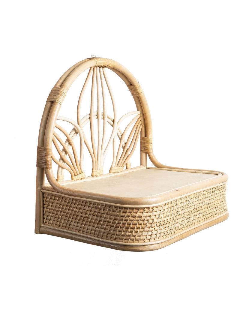 Etagère murale en rotin pour enfant ARSY  'Deko&co' Beige - Kiabi
