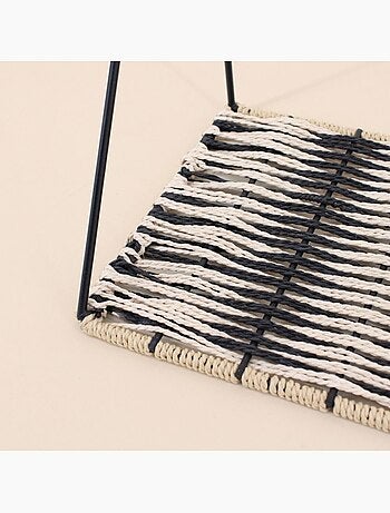 Etagere murale fibres naturelles 40x18x26cm