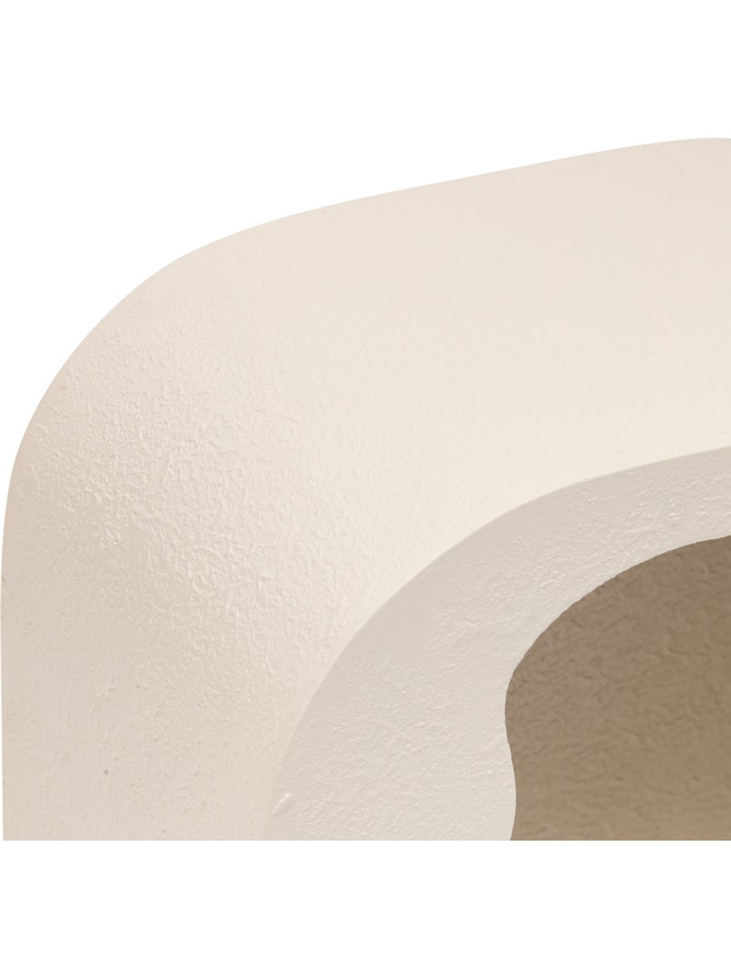 Étagère murale forme organique en bois EVY Blanc - Kiabi