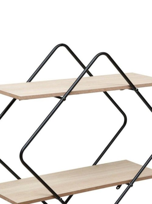 Étagère murale métal MDF Nena - Kiabi