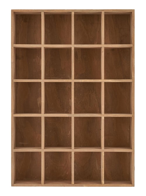 Étagère murale Moss - Étagère murale en pin naturel 44 x 10 x 63 cm - Kiabi Étagère murale Moss - Étagère murale en pin naturel 44 x 10 x 63 cm - Kiabi