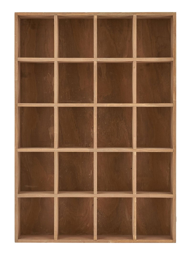 Étagère murale Moss - Étagère murale en pin naturel 44 x 10 x 63 cm Beige - Kiabi