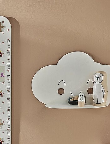 Etagère murale nuage en métal LA TETE DANS LES NUAGES