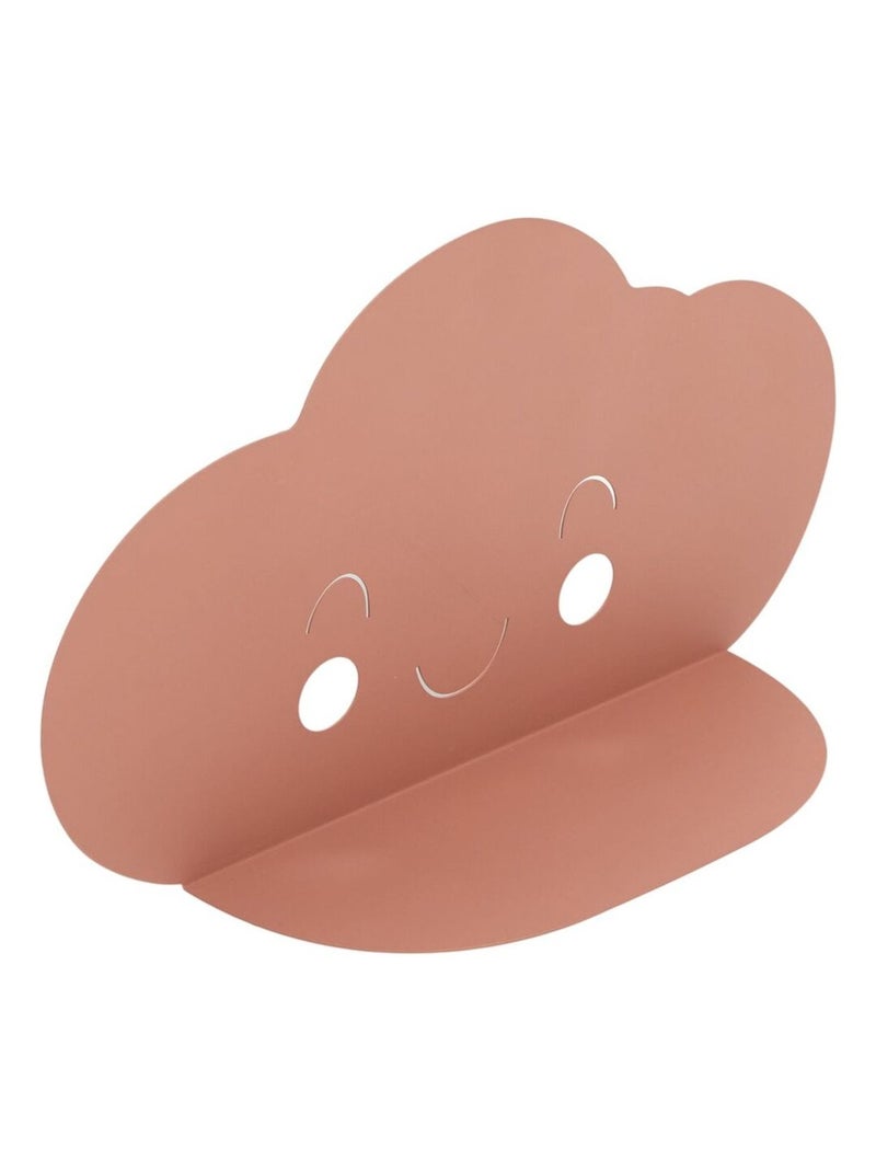 Etagère murale nuage en métal LA TETE DANS LES NUAGES Rose - Kiabi