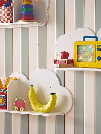 Etagère murale nuage pour chambre enfant (lot de 3) Nephos
