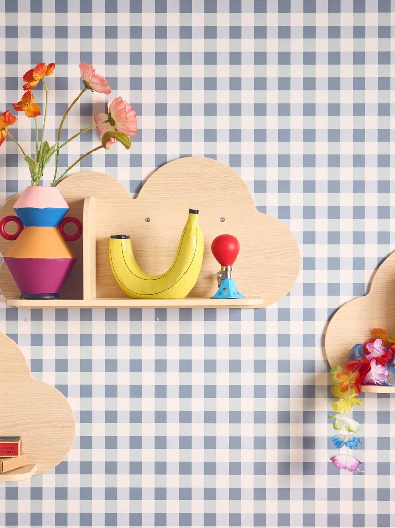Etagère murale nuage pour chambre enfant (lot de 3) Nephos Marron - Kiabi