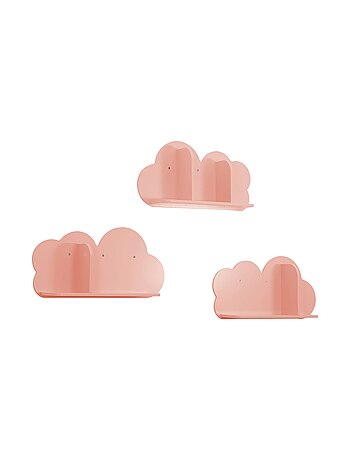 Etagère murale nuage pour chambre enfant (lot de 3) nephos