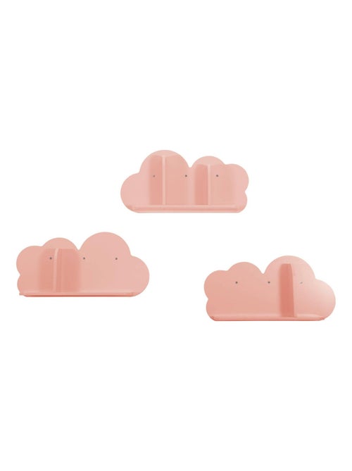 Etagère murale nuage pour chambre enfant (lot de 3) Nephos - Kiabi