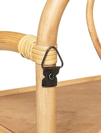 Étagère murale rotin