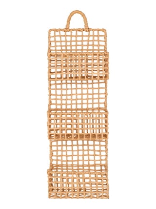 Étagère murale Sines - Étagère murale, papier, naturel, 25x15x70 cm