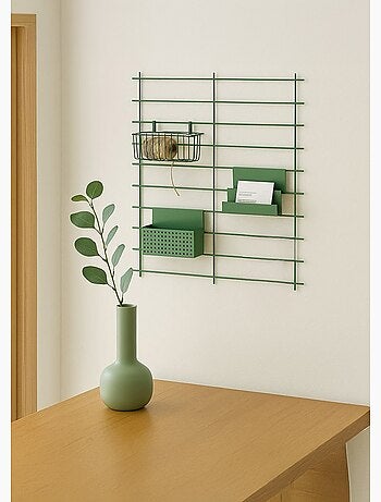 Etagère / Organiseur en fil métallisé, clair