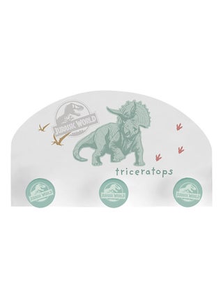 Etagère porte manteau jurassic world vert