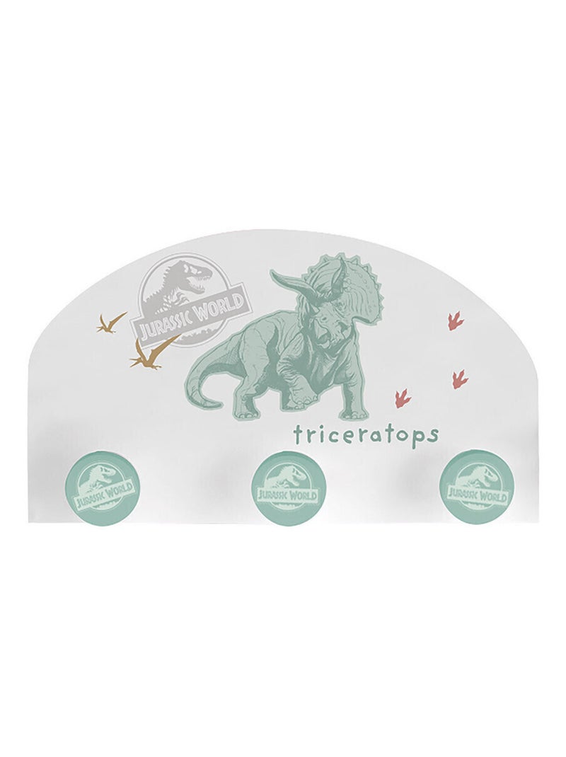 Etagère porte manteau jurassic world vert Vert - Kiabi