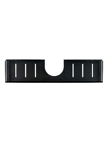 Étagère pour barre de douche grand format en inox sans perçage