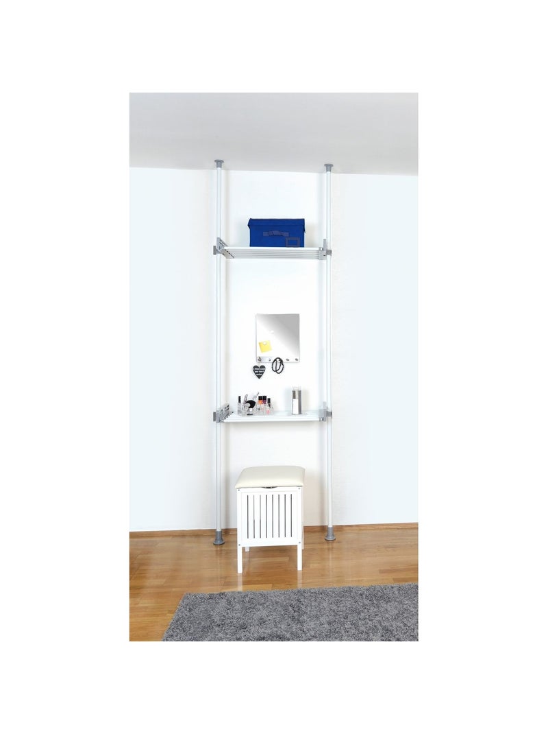Etagère pour machine à laver et toilette - H. 165/300 cm - Gris Gris - Kiabi
