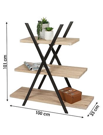 Etagère pyramide 3 étages DOCK