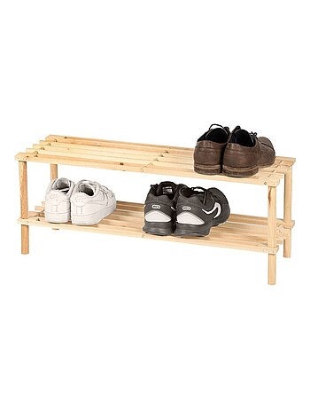 Etagère range chaussures 2 niveaux