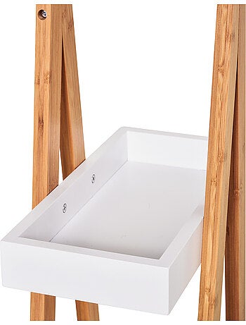 Etagère salle de bain bambou 3 paniers