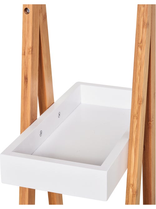 Etagère salle de bain bambou 3 paniers - Kiabi Etagère salle de bain bambou 3 paniers - Kiabi